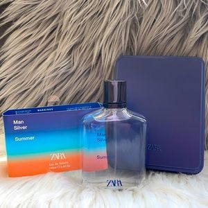 Brand new ! ZARA Man Silver SUMMER 100ml